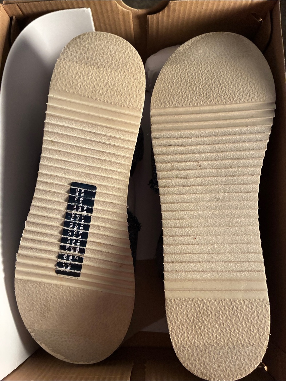TOMS Diana Sandal Dark Sky Textured Denim - Picture 6 of 8